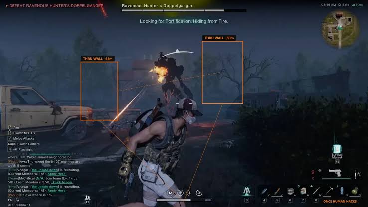 Aimbot and aim assistance overlay