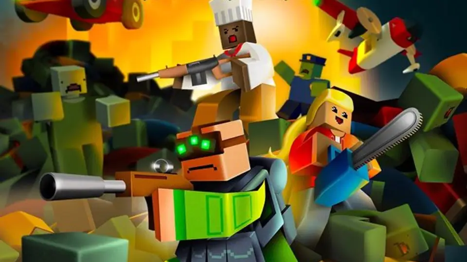 Unturned gameplay in a survival sandbox environment